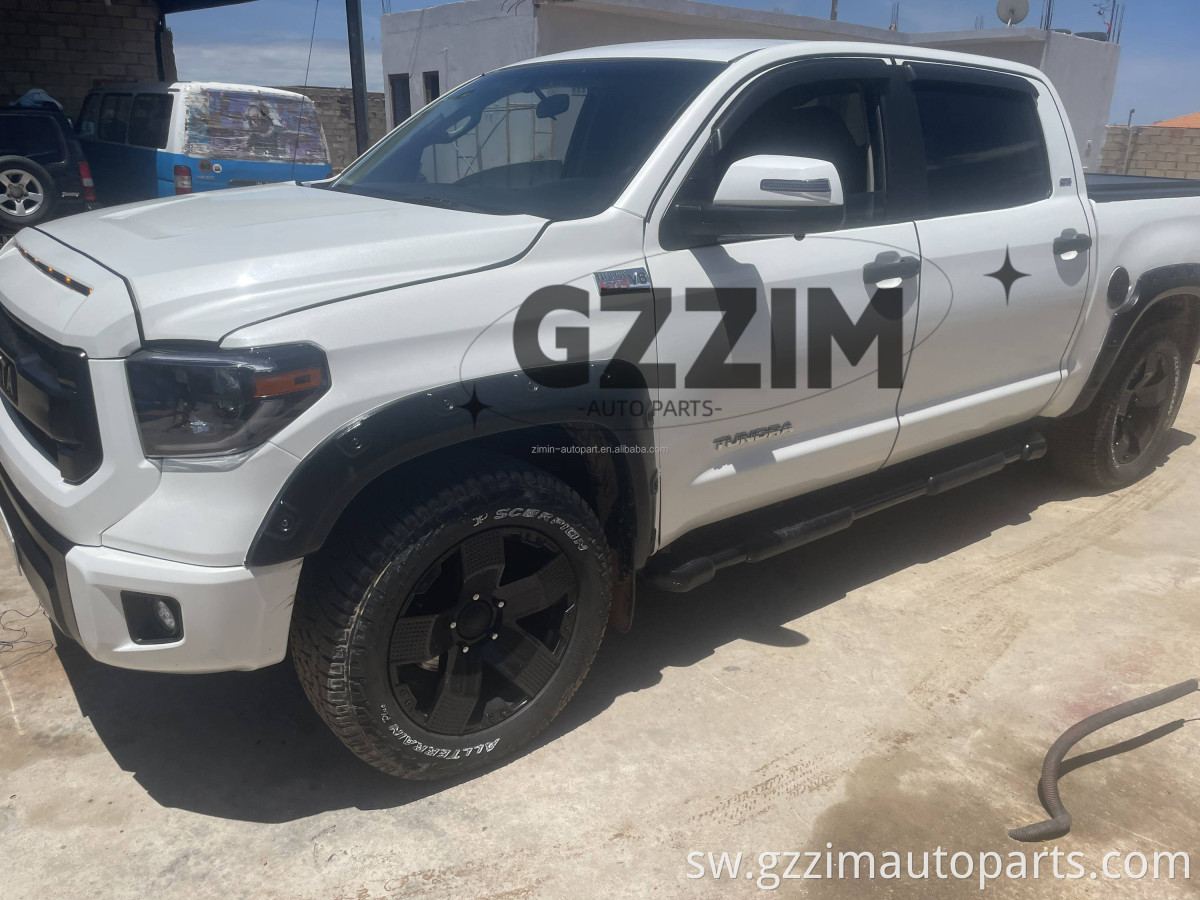 Gari mbele bumper facelift upana wa mwili wa mwili wa mwili kwa tundra2008-2013 kuboresha hadi 2014-2020